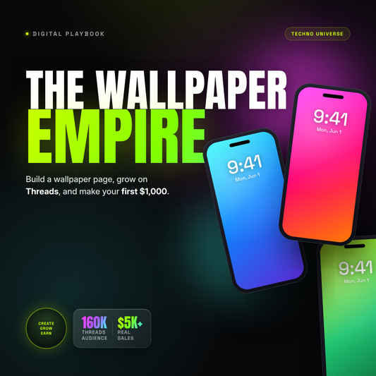 The Wallpaper Empire - Sell Digital Wallpapers on Threads